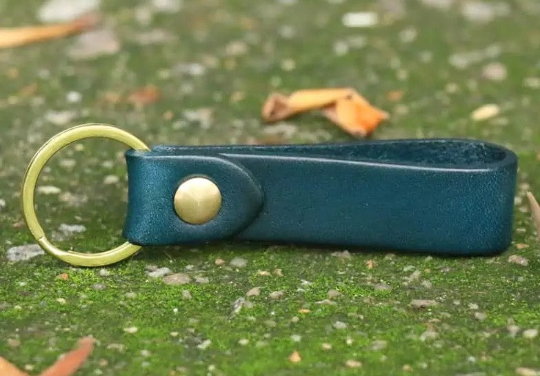 Leather Strap Keyring
