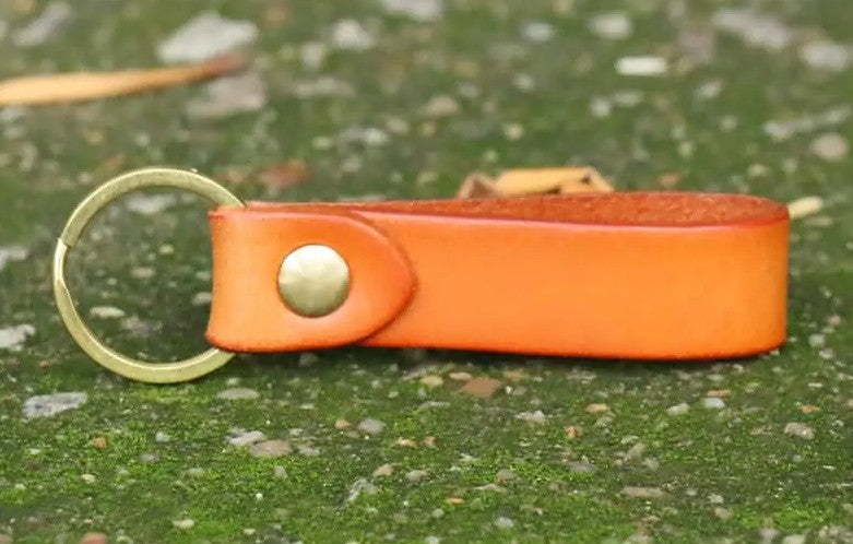 Leather Strap Keyring