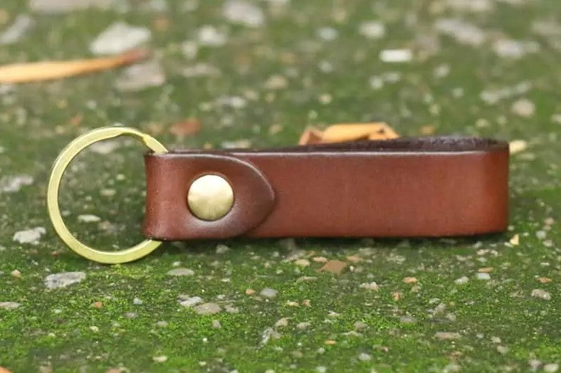 Leather Strap Keyring