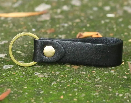 Leather Strap Keyring