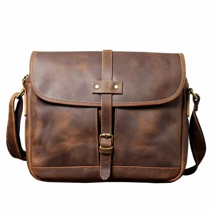 Single buckle Messenger Rustic
